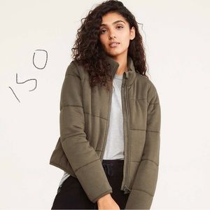 ISO lou and grey signaturesoft plush puffer jacket